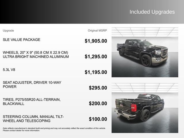 2016 GMC Sierra 1500 SLE