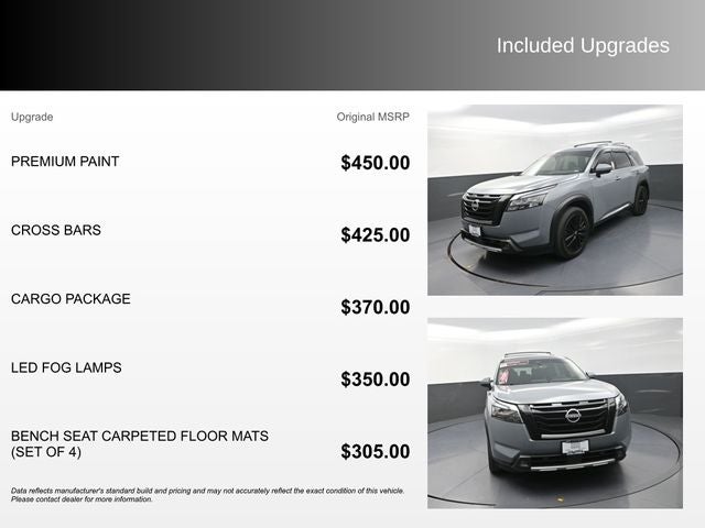 2025 Nissan Pathfinder Platinum