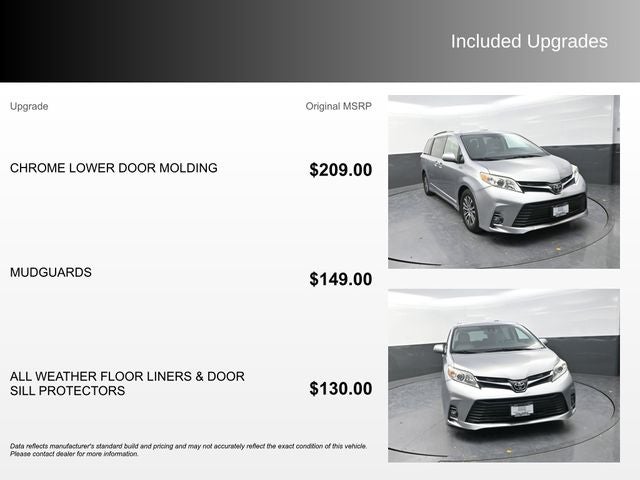 2018 Toyota Sienna XLE 8 Passenger