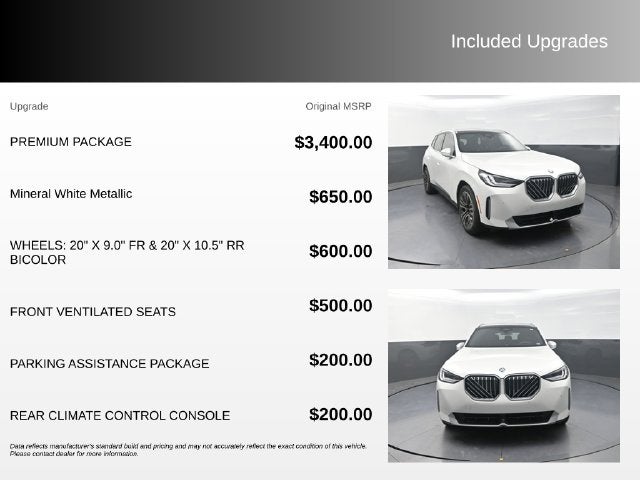 2025 BMW X3 30 xDrive
