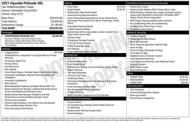 2021 Hyundai Palisade SEL
