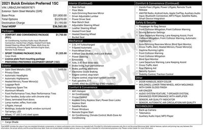 2021 Buick Envision Preferred
