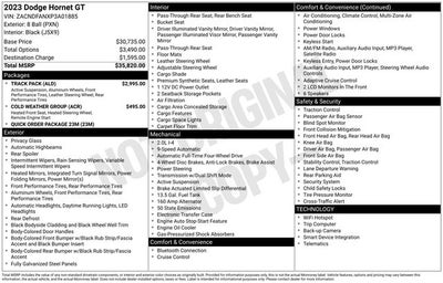 2023 Dodge Hornet GT