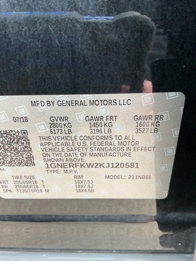 2019 Chevrolet Traverse LS