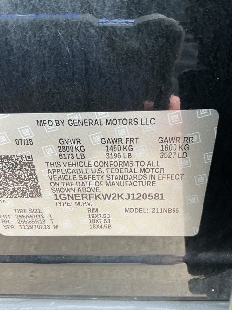 2019 Chevrolet Traverse LS