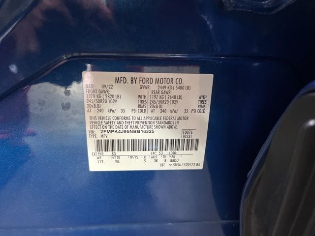 2022 Ford Edge ST Line