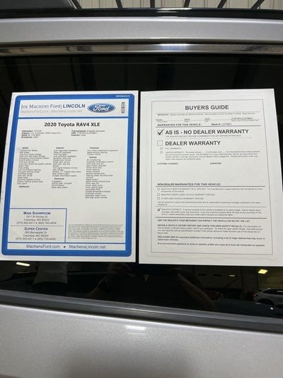 2020 Toyota RAV4 XLE