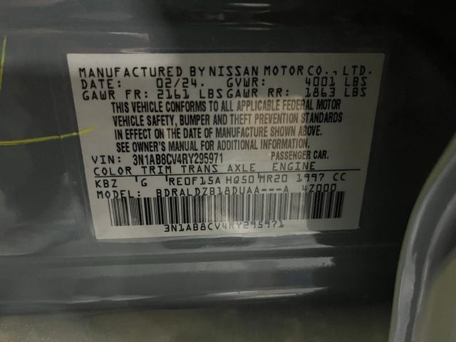 2024 Nissan Sentra SV