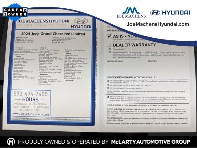 2024 Jeep Grand Cherokee Limited