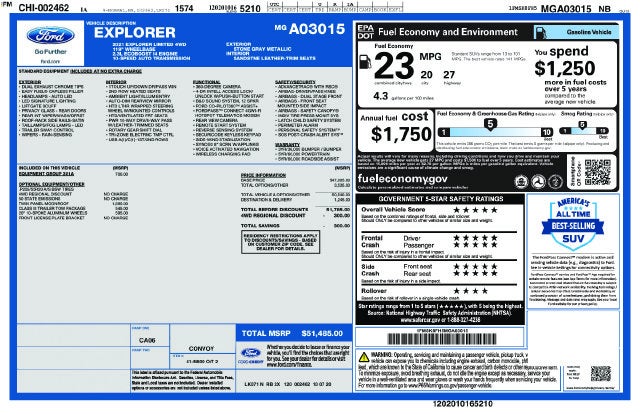 2021 Ford Explorer Limited