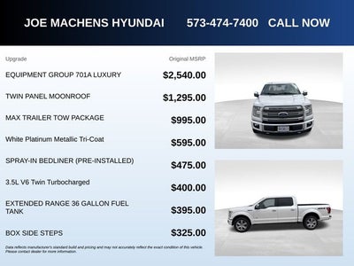 2015 Ford F-150 Platinum