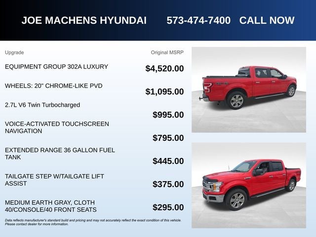 2018 Ford F-150 XLT