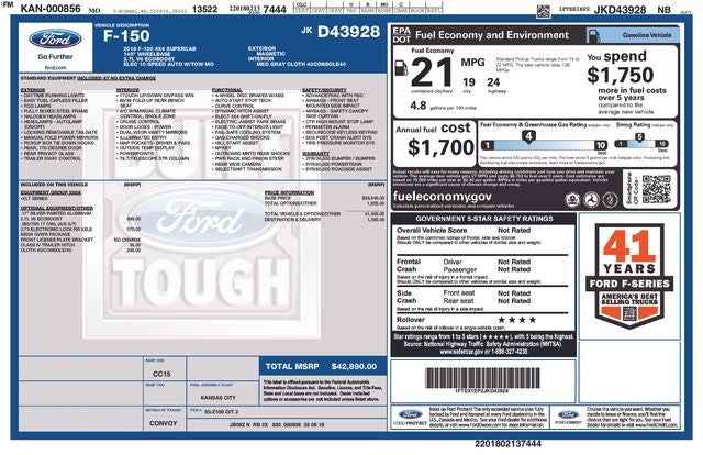 2018 Ford F-150 XLT