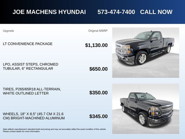 2014 Chevrolet Silverado 1500 LT LT1