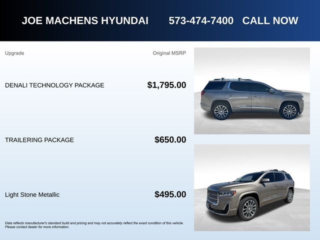 2023 GMC Acadia Denali FWD