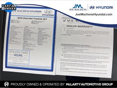 2019 Chevrolet Traverse 3LT