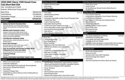 2020 GMC Sierra 1500 Denali