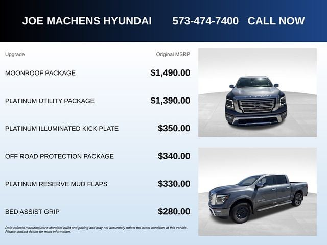 2024 Nissan Titan Platinum Reserve