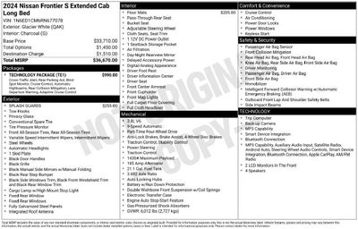 2024 Nissan Frontier S