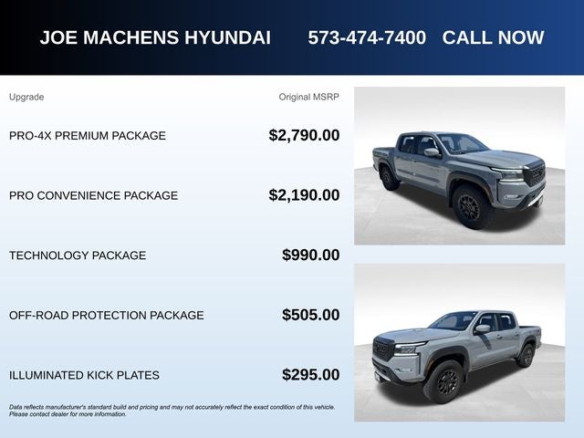 2023 Nissan Frontier PRO-4X