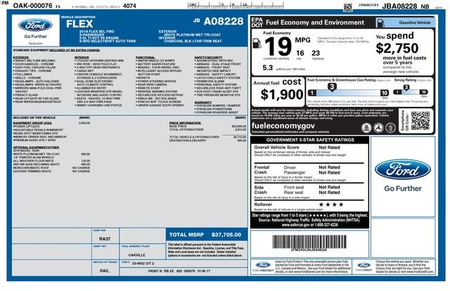 2018 Ford Flex SEL