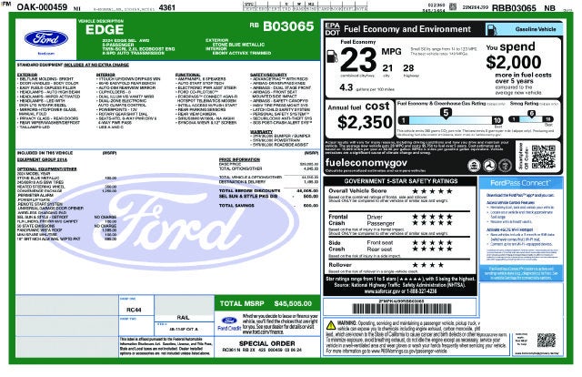 2024 Ford Edge SEL AWD
