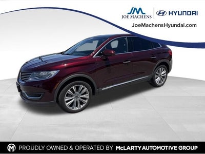 2018 Lincoln MKX Reserve