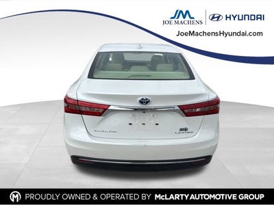 2018 Toyota Avalon Hybrid Base