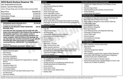 2023 Buick Enclave Essence
