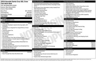 2024 Hyundai Santa Cruz SEL AWD