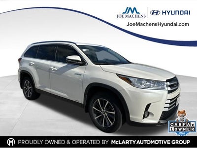 2019 Toyota Highlander Hybrid XLE