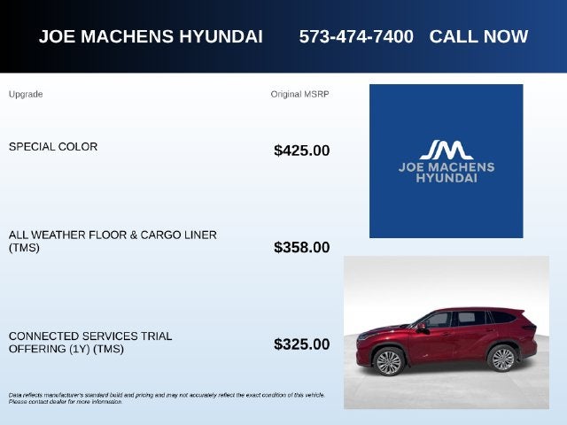 2024 Toyota Highlander Platinum