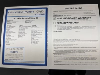 2023 Kia Sorento X-Line EX AWD