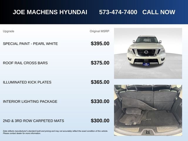 2017 Nissan Armada Platinum