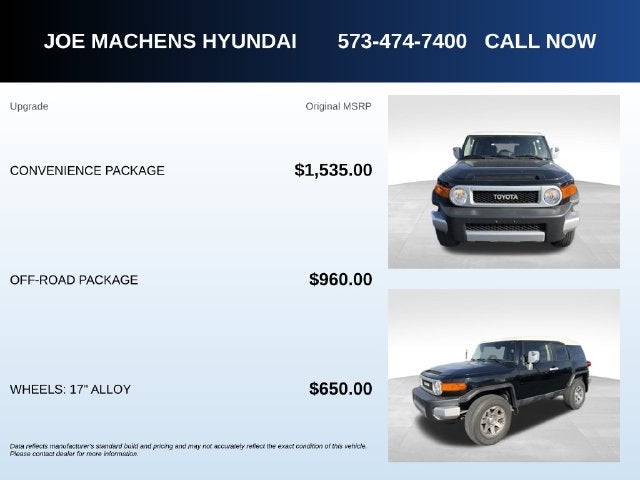 2014 Toyota FJ Cruiser Base
