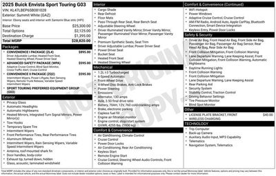 2025 Buick Envista Sport Touring