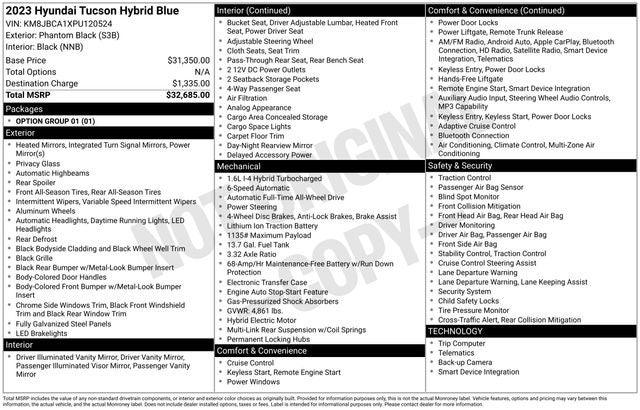 2023 Hyundai Tucson Hybrid Blue