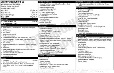 2023 Hyundai IONIQ 5 SE