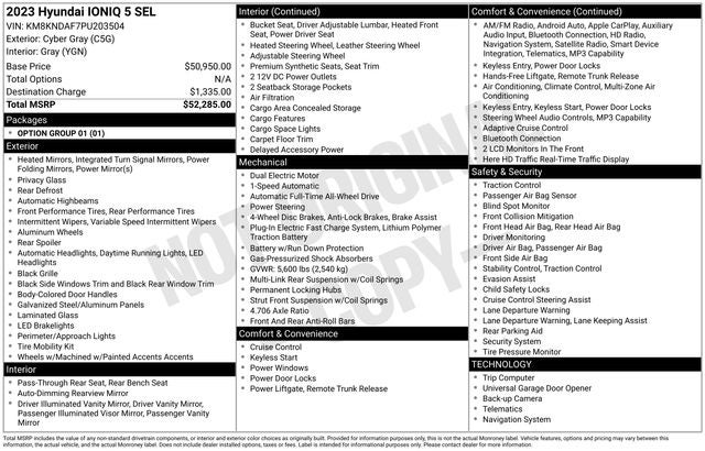 2023 Hyundai IONIQ 5 SEL AWD
