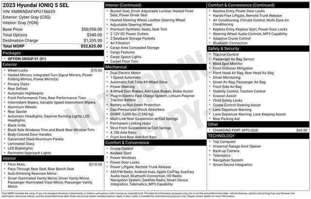 2023 Hyundai IONIQ 5 SEL