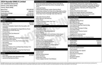 2024 Hyundai IONIQ 5 Limited AWD