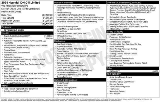 2024 Hyundai IONIQ 5 Limited