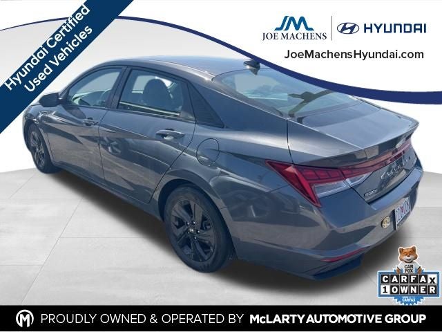 2023 Hyundai Elantra Hybrid Blue