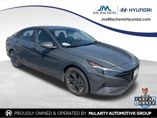 2023 Hyundai Elantra Hybrid Blue