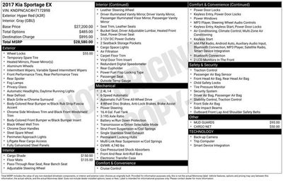 2017 Kia Sportage EX