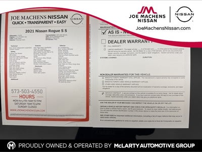 2021 Nissan Rogue S S