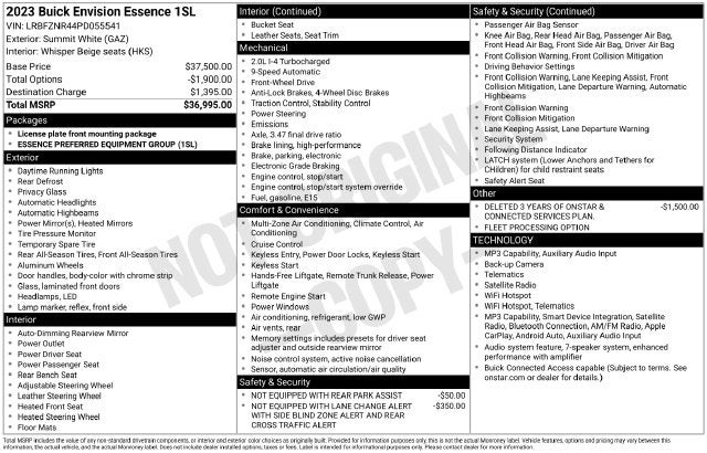 2023 Buick Envision Essence