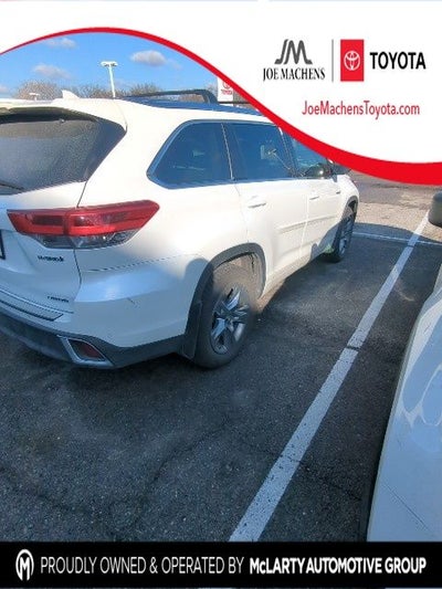 2019 Toyota Highlander Hybrid Limited Platinum