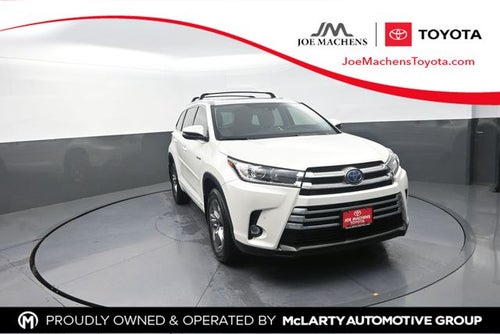 2019 Toyota Highlander Hybrid Limited Platinum