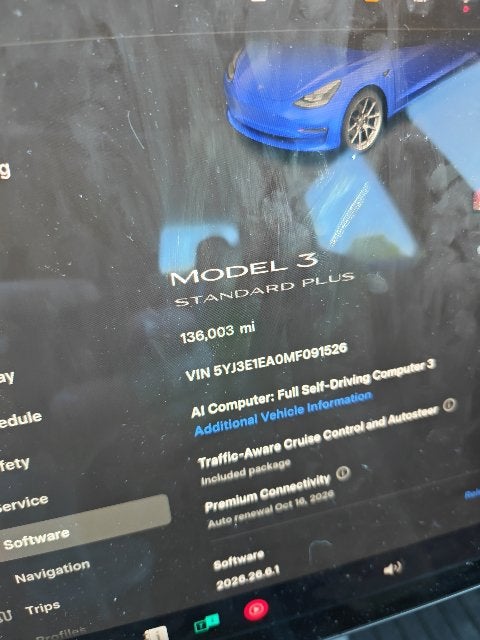 2021 Tesla Model 3 Standard Range Plus
